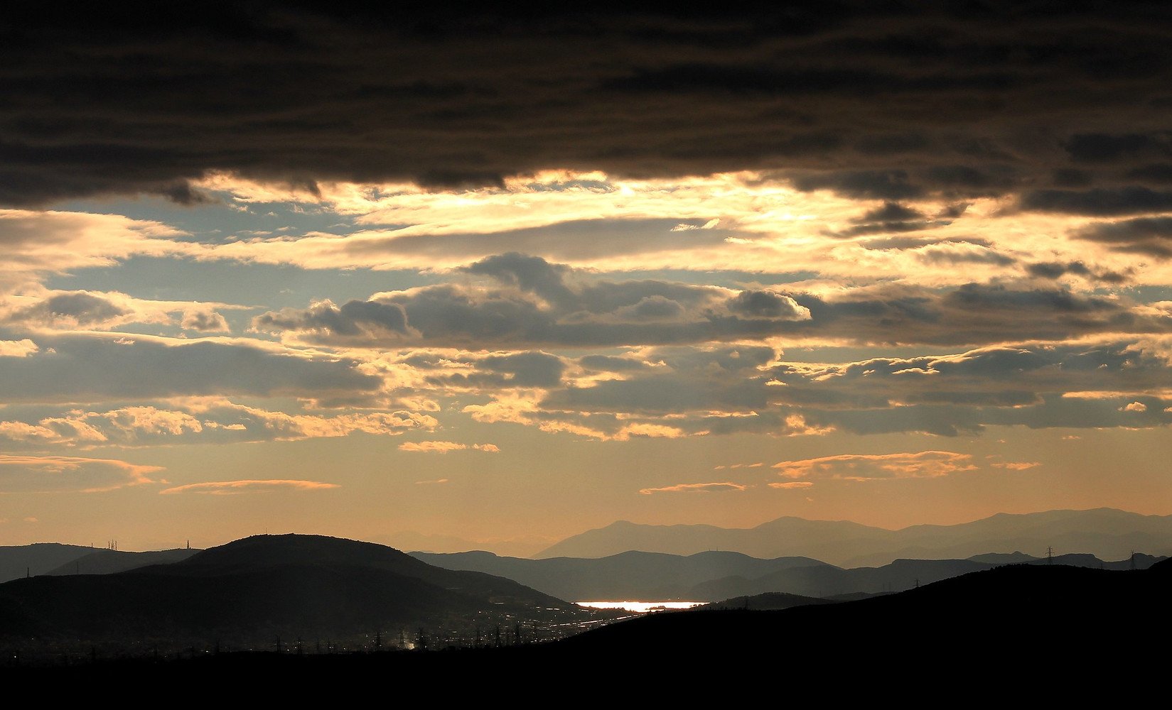 View from Parnitha by Christos Loufopoulos