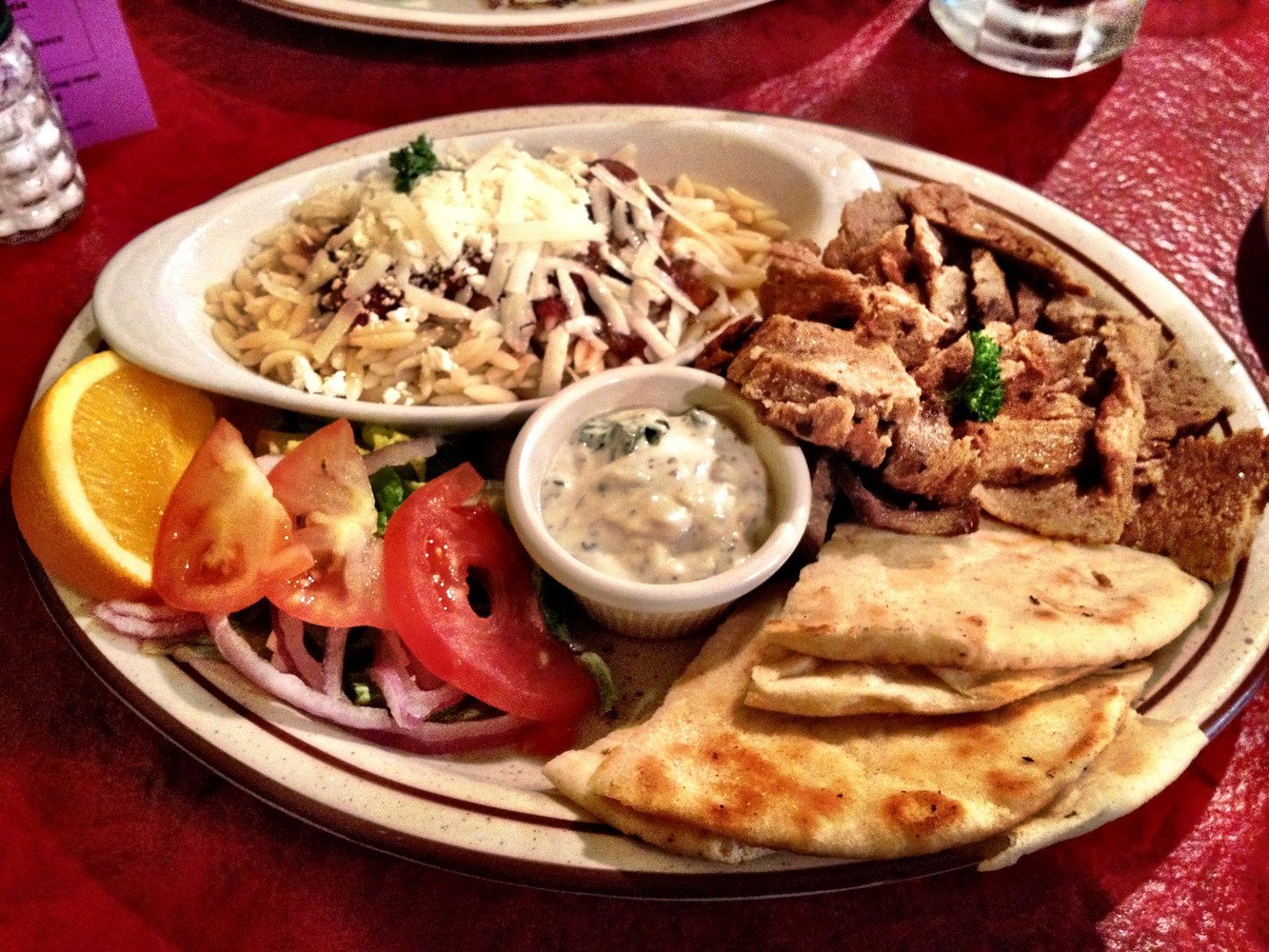 Gyros with Pita Bread